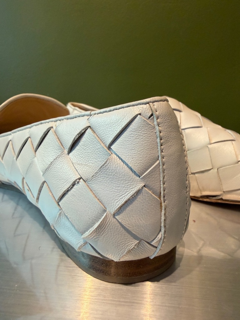 Veronica Beard Women’s Griffin Woven Napa Loafers - Picture 4 of 8